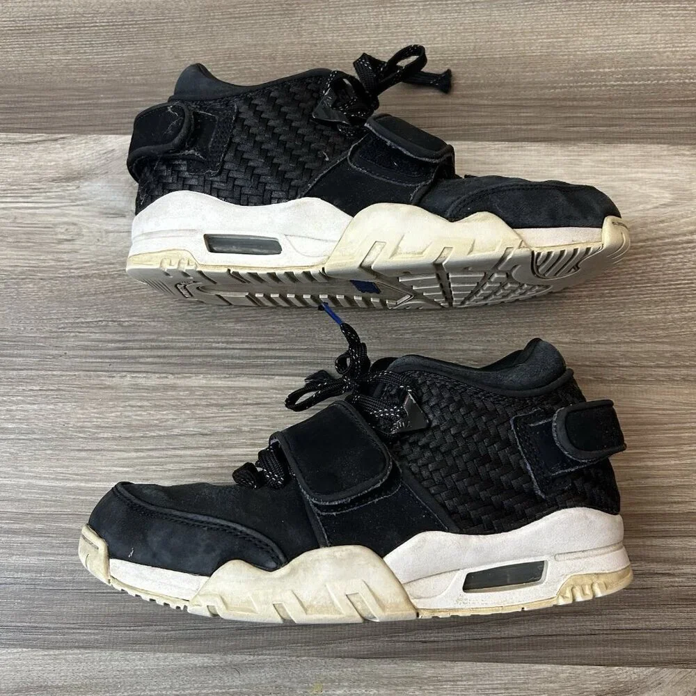 Nike Men's Air Trainer V. Cruz Shoes Size 6.5 Black Suede Sneakers 777535-004